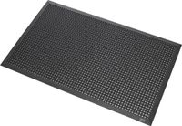 Notrax Oct-O-Flex Bevelled™ rubberen entreemat voor buiten 120cm x 180cm Zwart