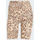 Adidas Performance Adidas X Farm Rio Bikeshort - Dames - Beige