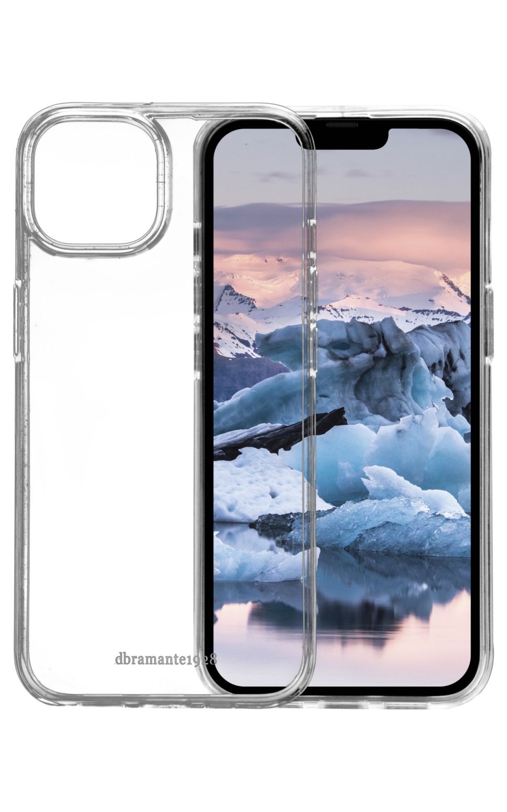 dbramante1928 Greenland - Hoesje voor mobiele telefoon - Transparant - iPhone 14 - 6.1" - Gerecycled plastic