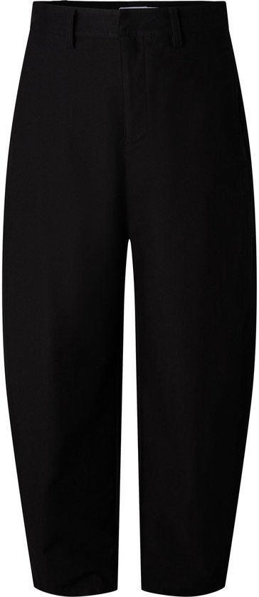 Pieces Broek PCRIKKE BARREL Zwart