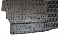 Audi 8R1061501041 Rubberen vloermatten voor, zwart, 2 stuks