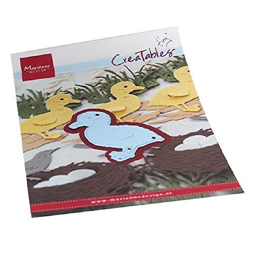 Marianne Design Creatables, Eenden, voor Paper Craft Projects, Lichtblauw, One size