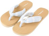O'Neill Ditsy Sun Teenslippers Dames Lichtblauw - Wit - Bruin
