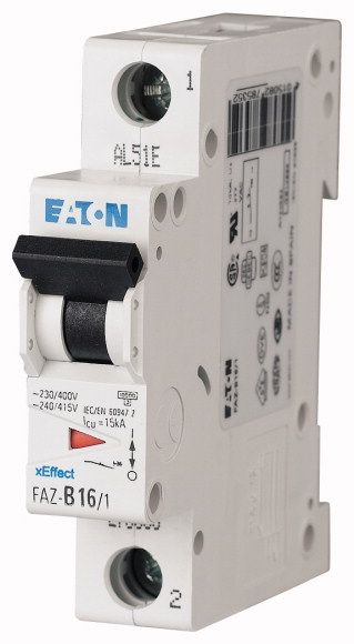 Eaton FAZ-B16/1 - Stroomonderbreker - IP20 - 16A