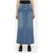 Jupe longue fermée X-pocket bleu foncé Taille : W28