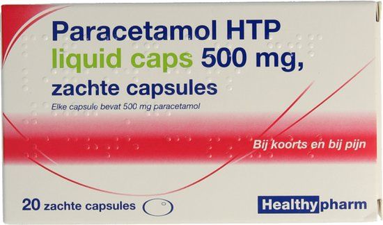 Healthypharm Paracetamol 500mg Liquid Capsules