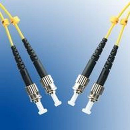 EET Nordic Microconnect ST/PC-ST/PC 2M Glasvezel kabel Geel