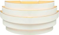 HighLight wandlamp Scudo 25 cm - wit / goud