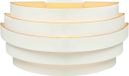 HighLight wandlamp Scudo 25 cm - wit / goud