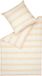 LOESCHEN ESPRIT Home parure de lit Adrien, rose-pêche, 140x200 + 70x90
