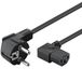 Allteq C13-2500-B elektriciteitssnoer Zwart 15 m CEE7/4 C13 stekker