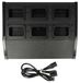 vhbw chargeur multiple compatible avec Kenwood TK-2212M, TK-2217, TK-2207G, TK-2206M, TK-2212, TK-2207, TK-2300 batteries de talkie-walkie - station de charge, 8,4 V