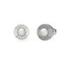 Guess JUME04067JWSTWIT/U Oorknopjes Zilverkleurig Staal