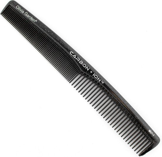 Olivia Garden Combs Carbon + Ion Comb SC-1 Kam