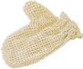 Croll en Dennecke Sisal Massage handschoen fijn beige