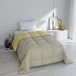 Italian Bed Linen ELEGANT Winter Dekbed, Taupe/Crème, 220x260cm