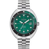 Bulova Devil Diver Oceanographer Herenhorloge - Groen - 44 mm - Roestvrij staal