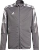 Adidas Tiro 21 Polyestervest Kinderen - Grijs | Maat: 128