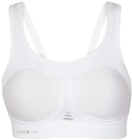 PureLime Compressie Sportbeha Wit - maat 100H