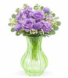 H&S Collection Vaas Chelsea - vert - glas - H20 x D12 cm