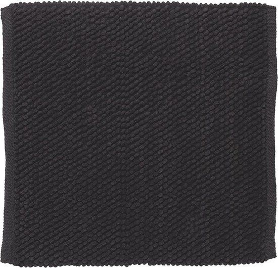 Sealskin Delhi Badmat 60x60 cm - Donkergrijs - Katoen - Vierkant
