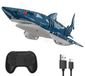 Requin télécommandé RC-requin jouet - Télécommande 2,4 GHz - Conception orque - Yeux LED