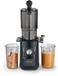 Caso Design CASO Juice Fit Slow Juicer – 200W – Matt Zwart – XL Vulopening Ø105 mm – 800 ml