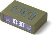 Lexon Design Lexon Flip Mini Wekker - Kakhi Groen