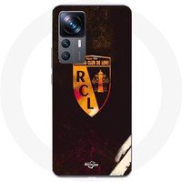 RCL Hoesje Xiaomi 12T Pro rcl lens oranje zwarte achtergrond