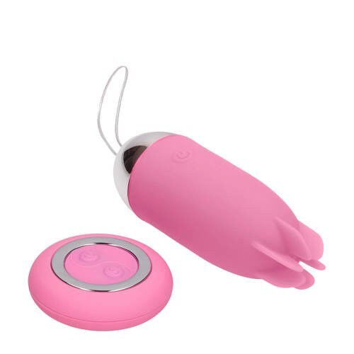 Simplicity Noah - Dual Rechargeable Vibrating Remote Toy - Pink