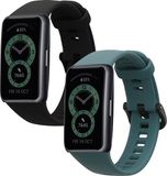 kwmobile 2x horlogebandjes geschikt voor Huawei Band 6 bandje