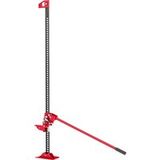HOMCOM Farm Jacket ATV 4 x 4 terreinjack max. belasting 3000 kg rood | Hefhoogte 11-135 cm
