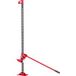 HOMCOM Farm Jacket ATV 4 x 4 terreinjack max. belasting 3000 kg rood | Hefhoogte 11-135 cm