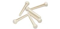 GEWA Bridge Plug/Bridgepin wit zonder punt, Kunststof PVC, 6 stuks