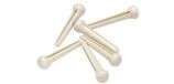 GEWA Bridge Plug/Bridgepin wit zonder punt, Kunststof PVC, 6 stuks