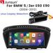 Junsun BMW 8,8-inch Android Auto & CarPlay Linux autoradio voor 3-serie (E90/E91/E92) en 5-serie (E60/E61/E63/E64) (2004-2008) - CCC iDrive met camera
