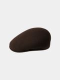 Hatland Kangol Wool 504 Flatcap Espresso L
