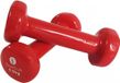 Sveltus Dumbbell Epoxy 2 X 500 G Rood