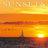 Avonside Publishing Sunsets 2027 Calendar | Square Wall Calendar | Travel & Nature Gift | Plastic Free Packaging