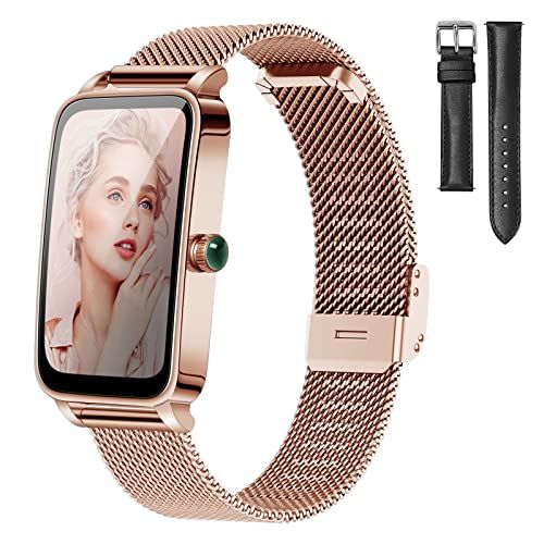 BOCLOUD Slimme horloge - Dames/Heren - Smartwatch - 12 sportmodi - IP68 waterdicht - Hartslag/Slaapmonitor - Fitnesstracker - iPhone/Android