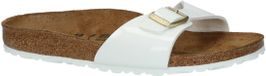 Birkenstock Madrid Claquettes de sport Femme Taille 40 Blanc Patent White BFLA