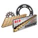 Kettingset DID Kettingset staal 520ZVM-X / 110 klinknagel slot voor KTM SXC 625 ccm Bj. 2003-2005