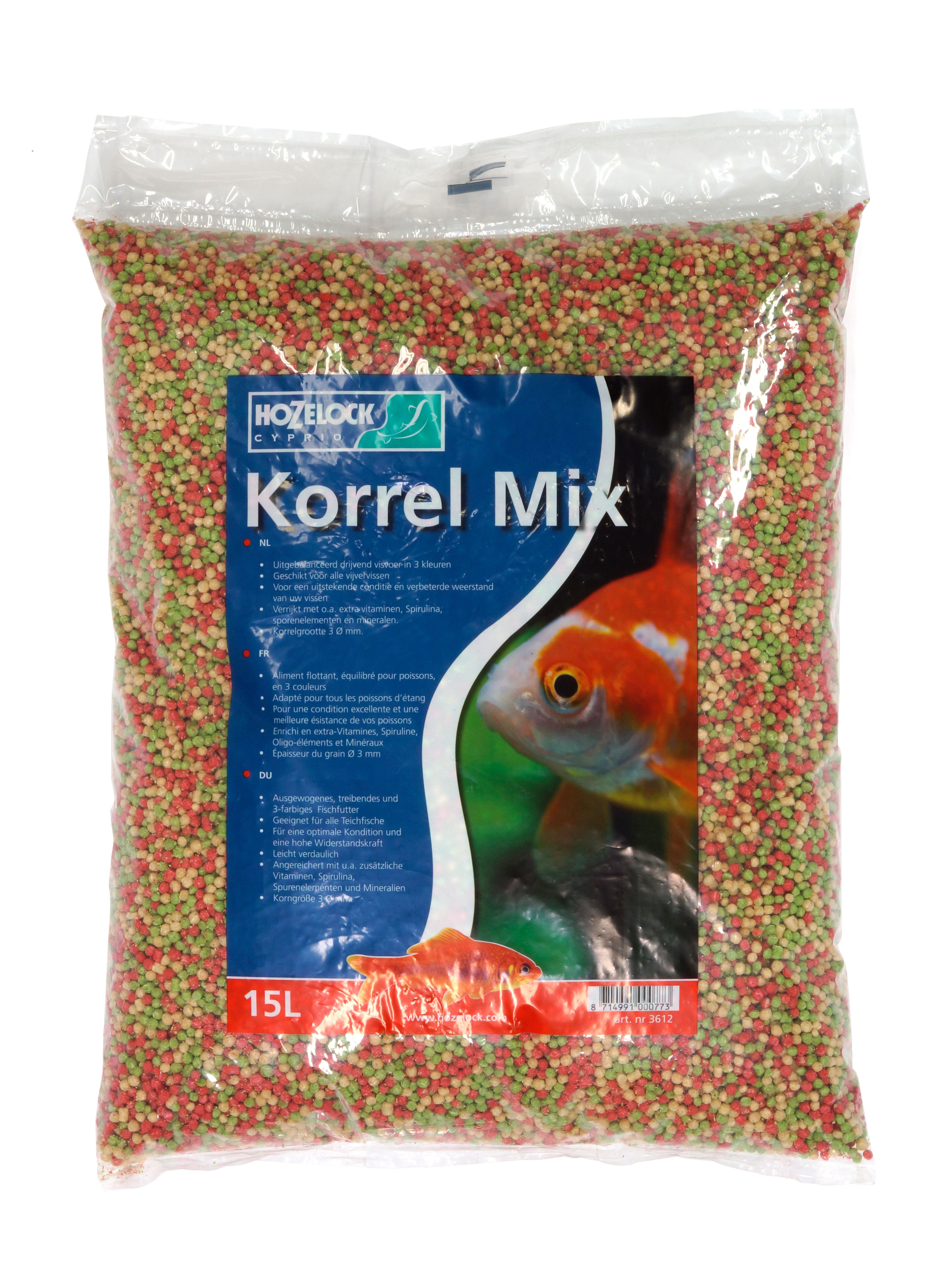 Hozelock Vijverkorrels - 15 liter