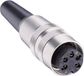 Lumberg KV 30 Connecteur DIN, droit Nombre de pôles : 3 Argent 1 pièce(s)