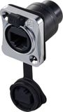 Tru Components RJ45-doorvoer, recht TC-12770428 Invoerhulp voor RJ45 1 stuk(s)