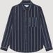 Lennon Chemise à rayures en laine