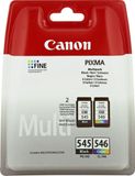 Canon PG-545 + CL-546 - Inktcartridge - Origineel - Standaard capaciteit - Kleur en Zwart + Retourzakje