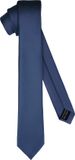 Ladeheid Smal Stropdas - Marineblauw - Polyester