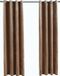vidaXL Gordijn verduisterend met ringen 2 st 140x225 cm fluweel beige