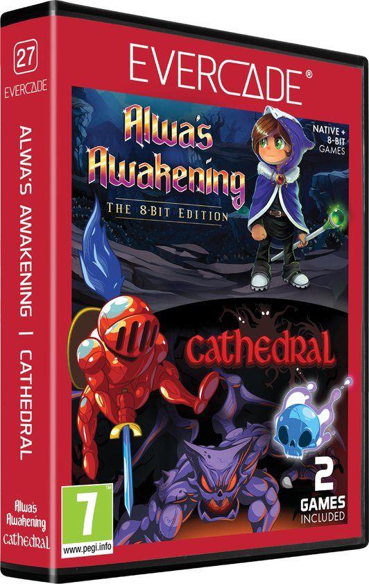 Evercade Alwa's Awakening & Cathedral - Cartridge 1 - SNES cartridge - Standard edition